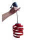 Red spiral suspension