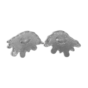 Duo de bougeoirs forme - libre