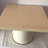 Coffee table wood metal vintage year 70.