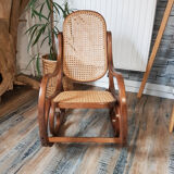 Rocking flesh child wood Rocking Chair
