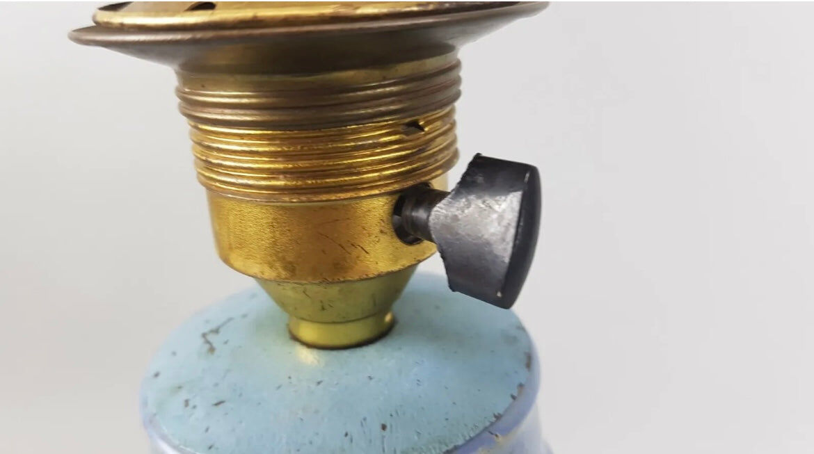 Vintage lamp in ceramic Danish design 50s 60s