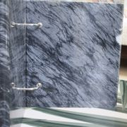 Ikea marble and glass coffee table 1980