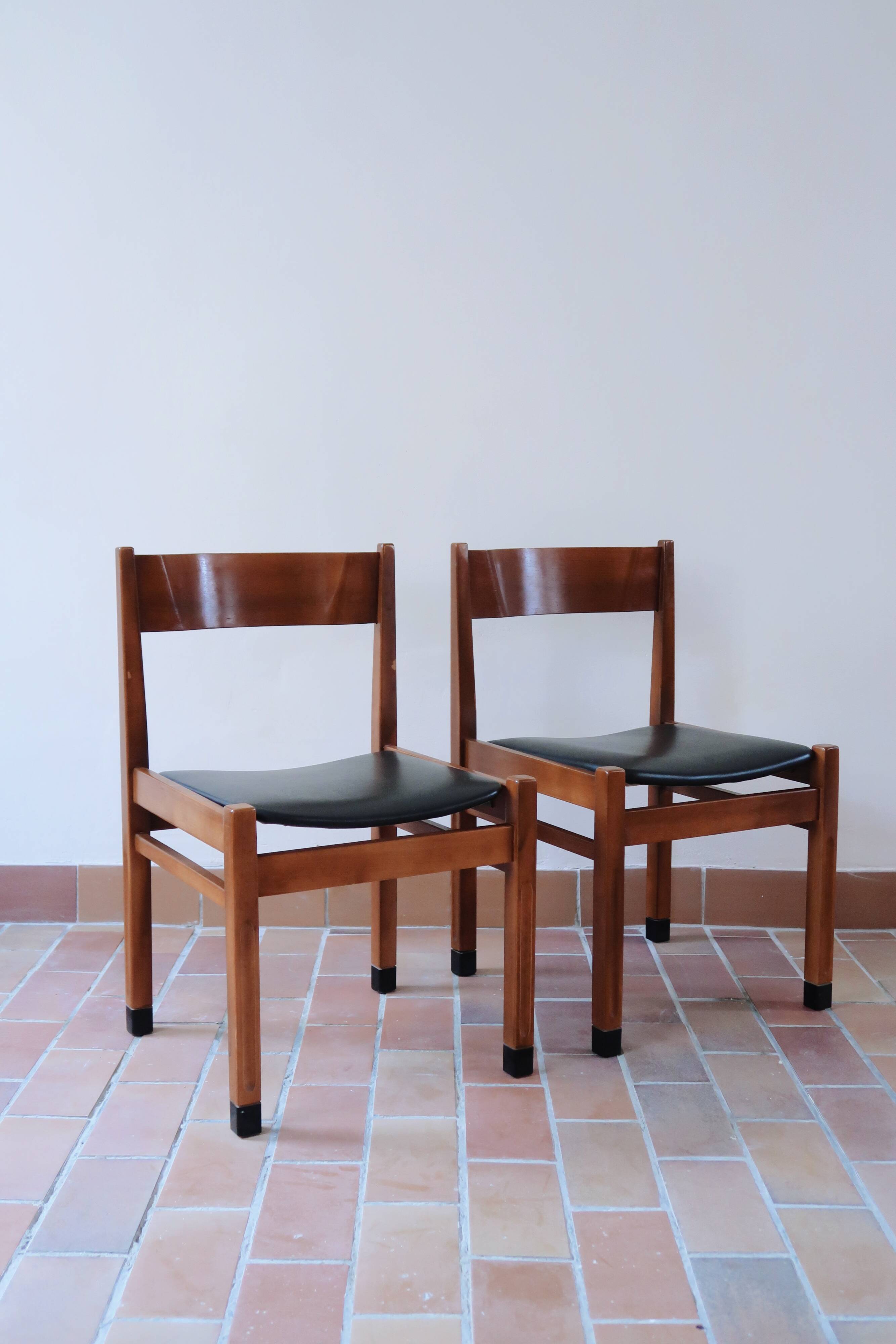 Pair of Scandinavian chairs