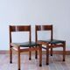 Paire de chaises scandinaves