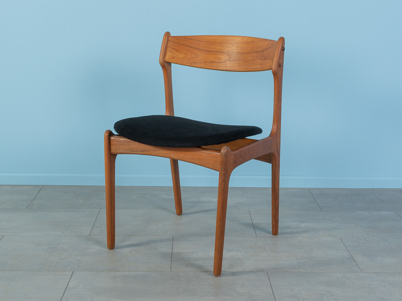 1950s dining chairs, Erik Buch