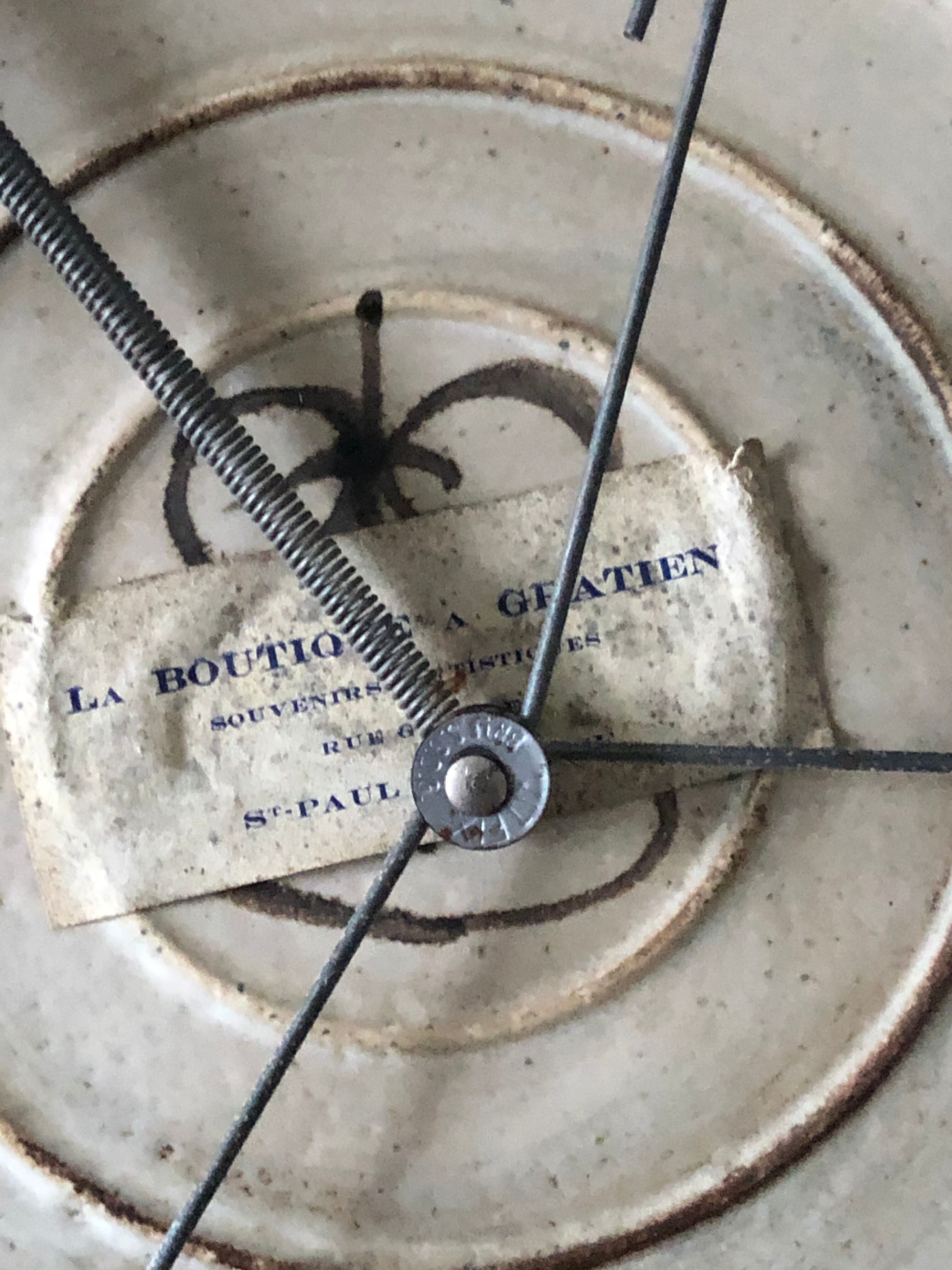 Gustave Reynaud's 1950s cermal plate