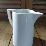 Porcelain pitcher White Dishes Old BT51