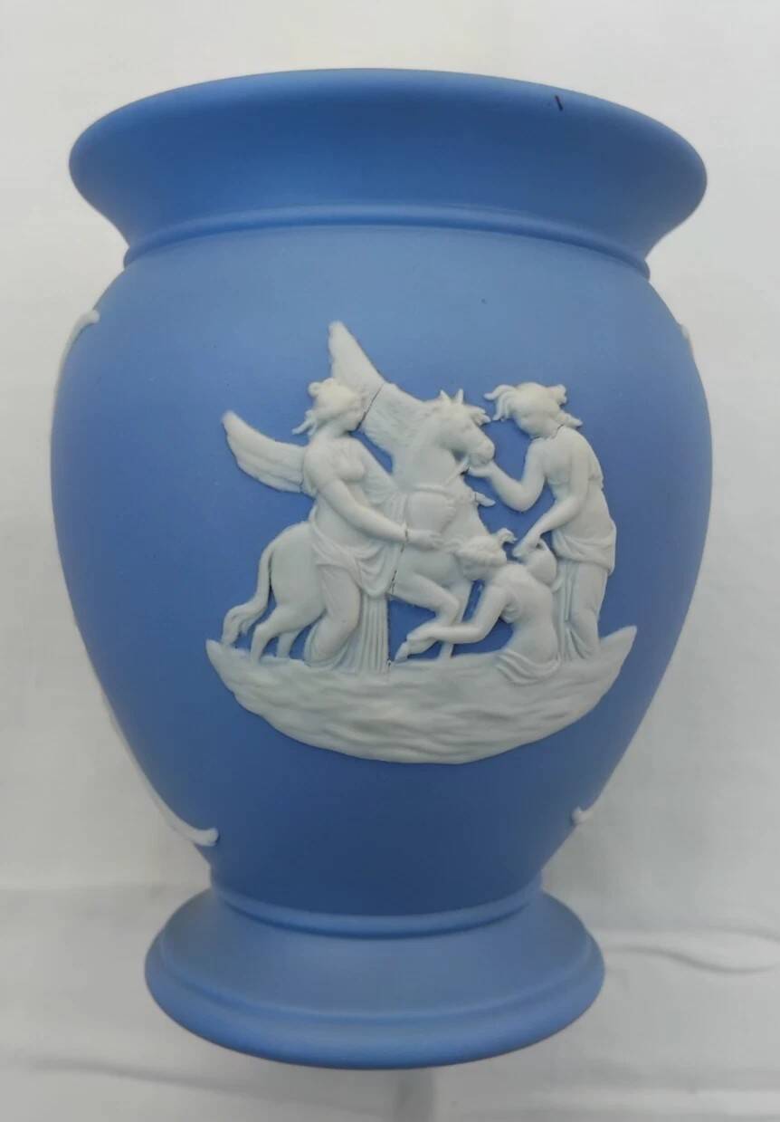 Collection - Set of 4 Decorative Pieces in Wedgwood Jasper