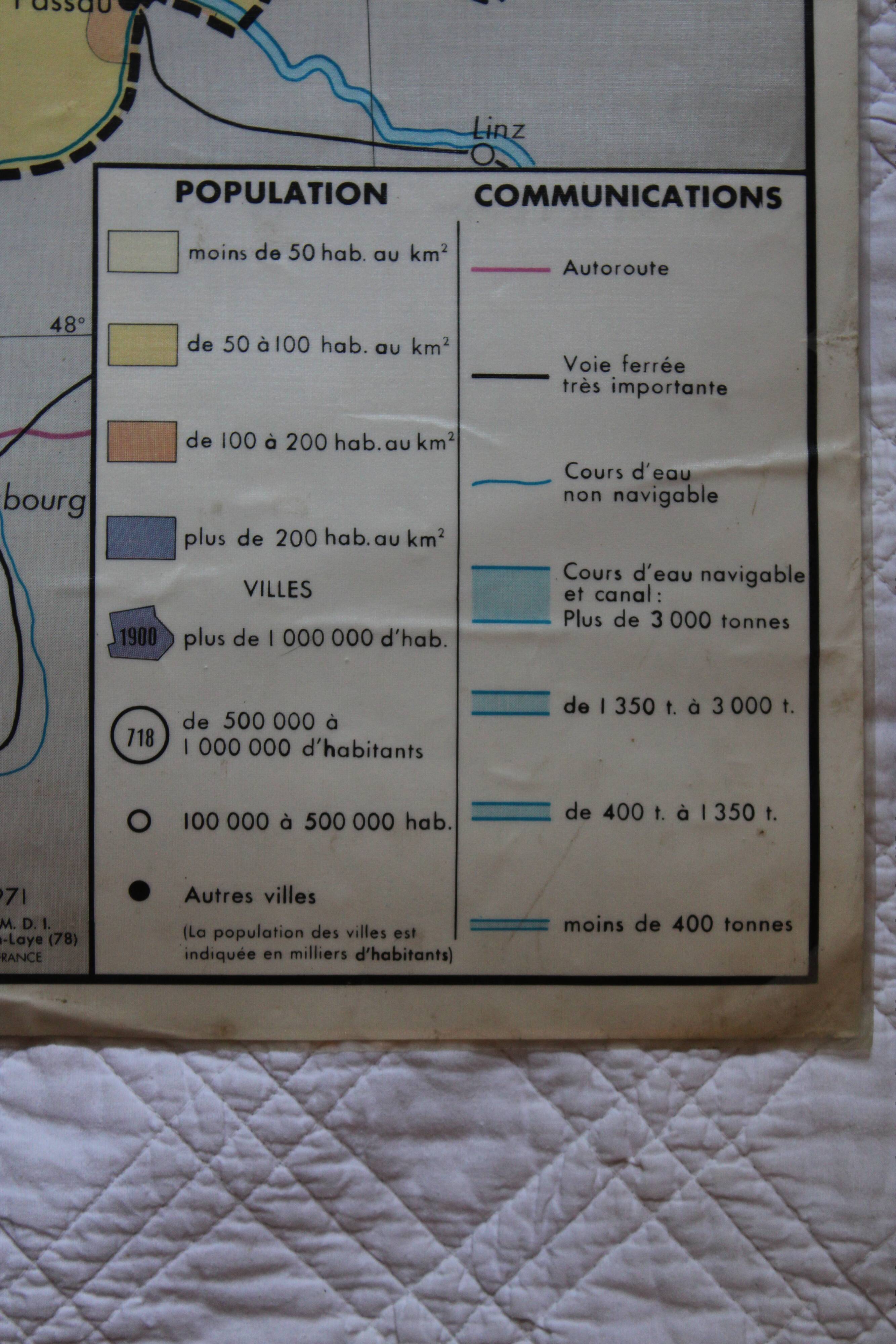 Old frg/gdr school map