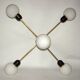 Stilnovo style candlestick, 1960's