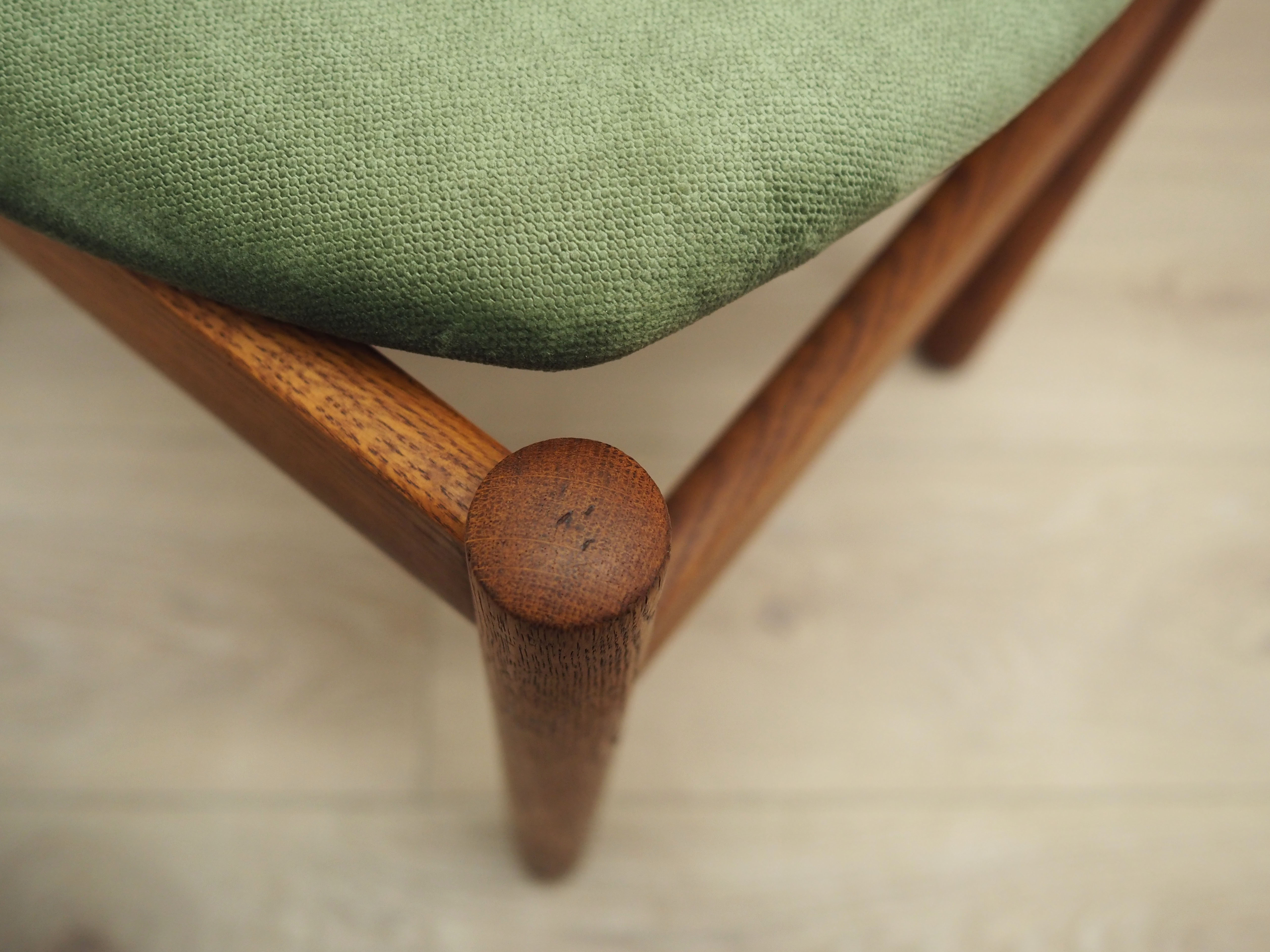 Set of two oak chairs, Danish design, 1960s, designer: Jørgen Baekmark, manufacturer: FDB Møbler