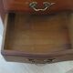 Small weekly organizer - small chest of drawers - 5 drawers - Louis XV style - cherry color
