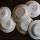 6 mismatched soup plates Marsac Marinette Digoin Badonviller