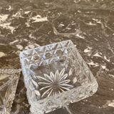 Sucrier en verre ciselé