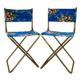 Lafuma folding chairs Chantazur 70s