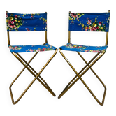 Lafuma folding chairs Chantazur 70s