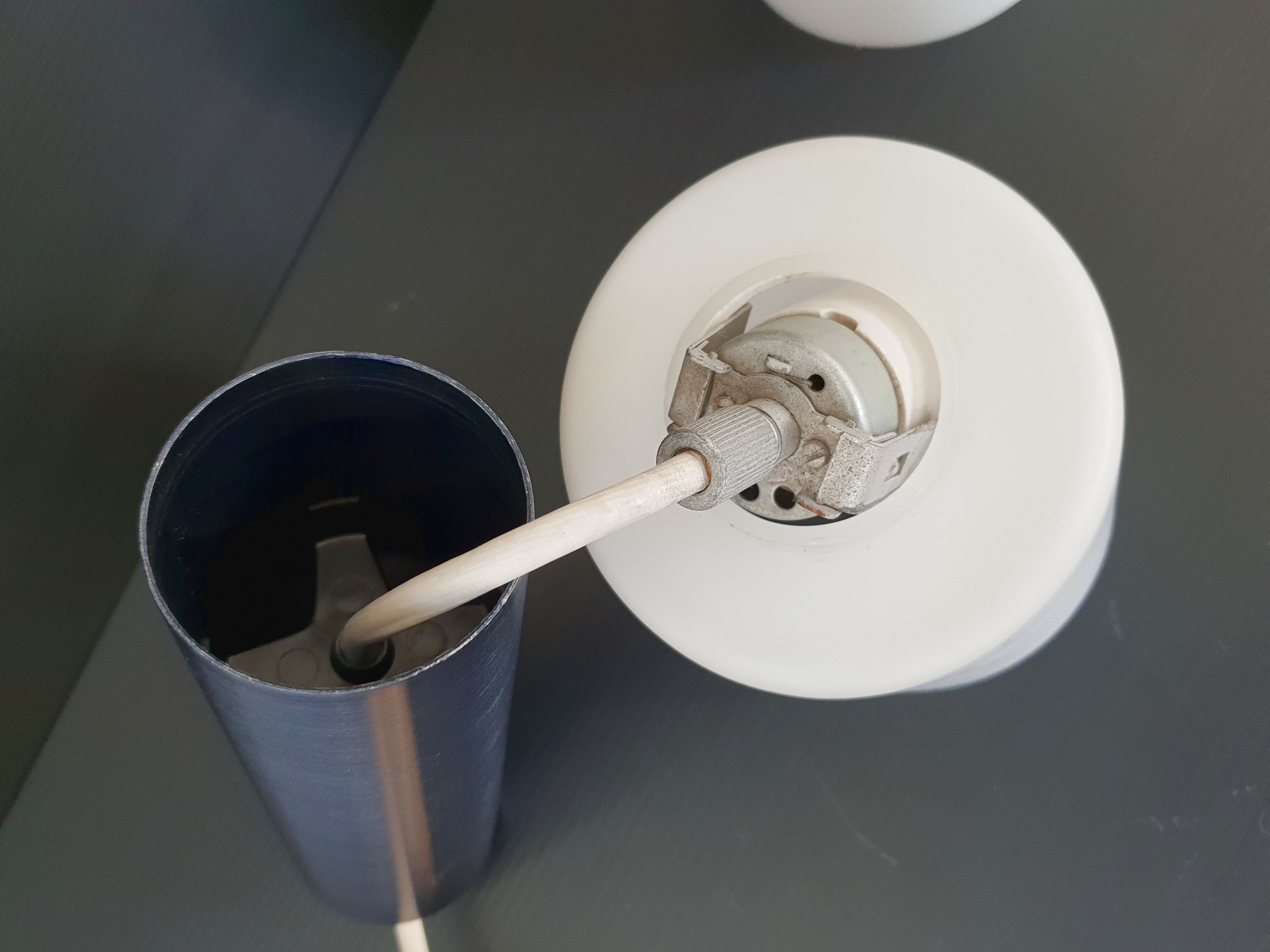 Suite of 3 vintage Lita suspensions 1960