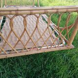 Rattan bed