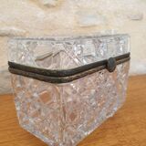 Nineteenth century cut crystal box box