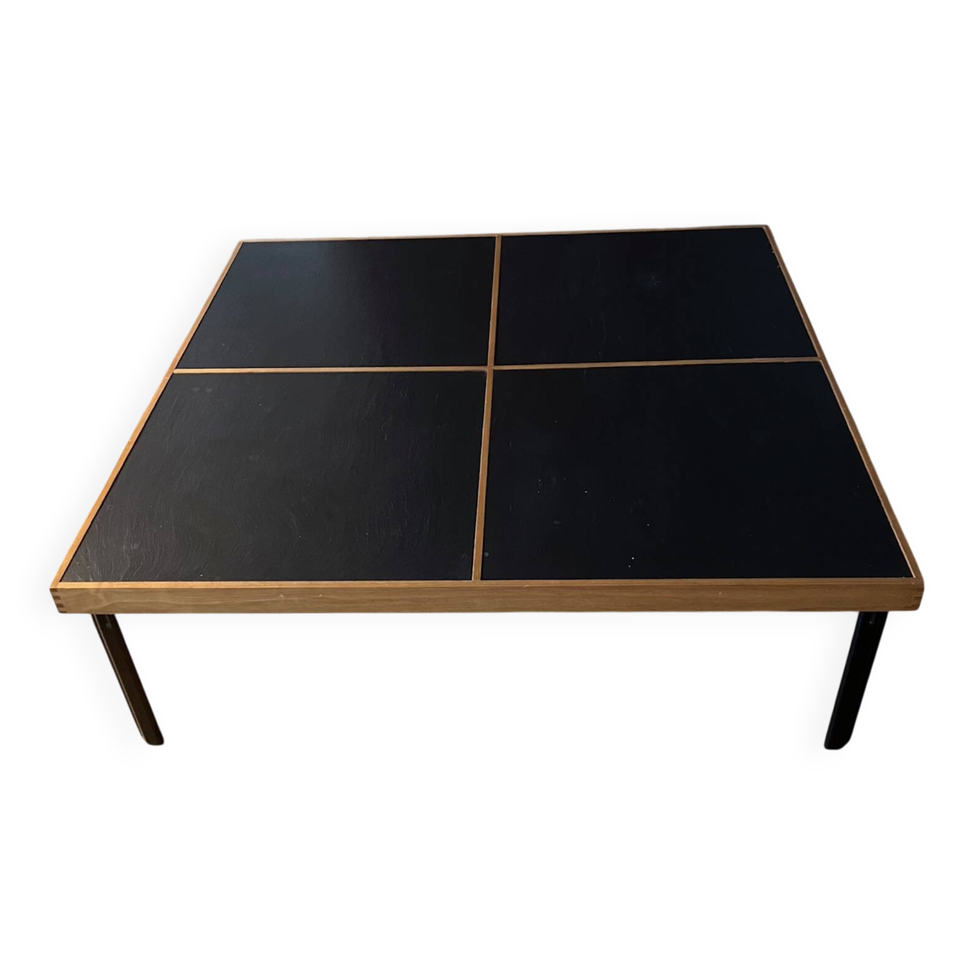 Table basse italienne Naviglio De Piero De Martini, pour Cassina 1980.