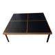 Table basse italienne Naviglio De Piero De Martini, pour Cassina 1980.