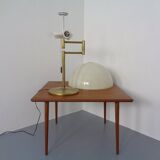 Adjustable Brass and Plastic Desk Lamp from Staff, 1960s