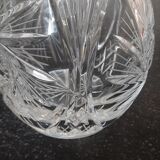 carved crystal decanter