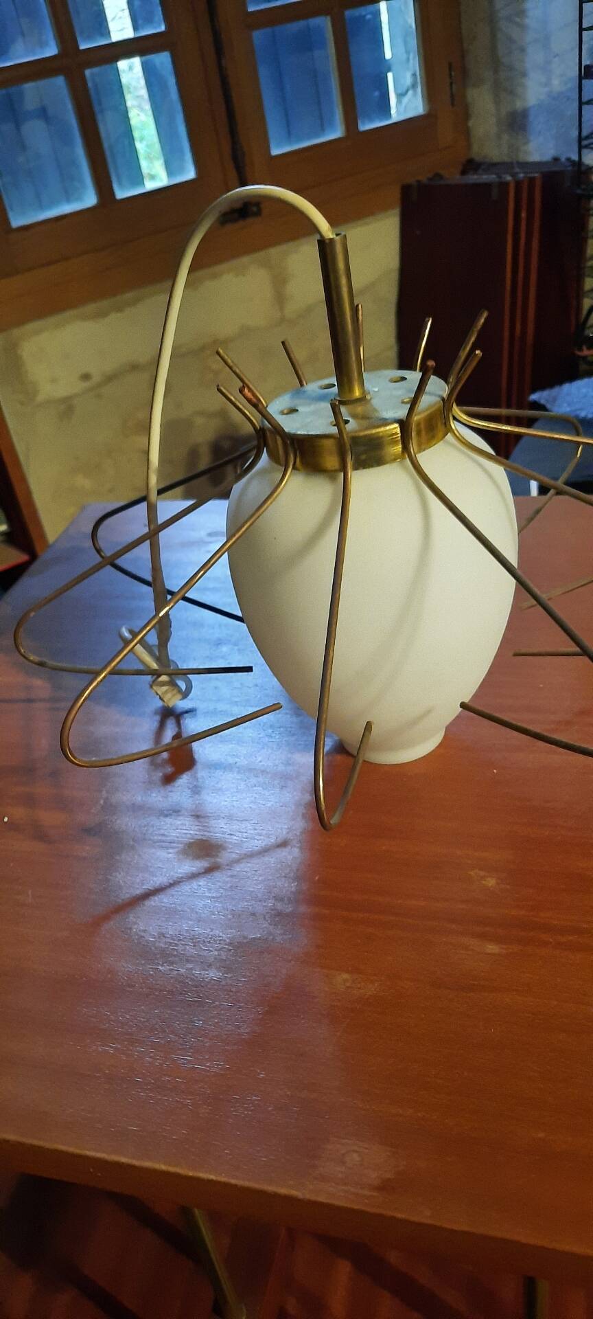 Vintage "spider" pendant lamp