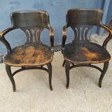 Pair of American armchairs