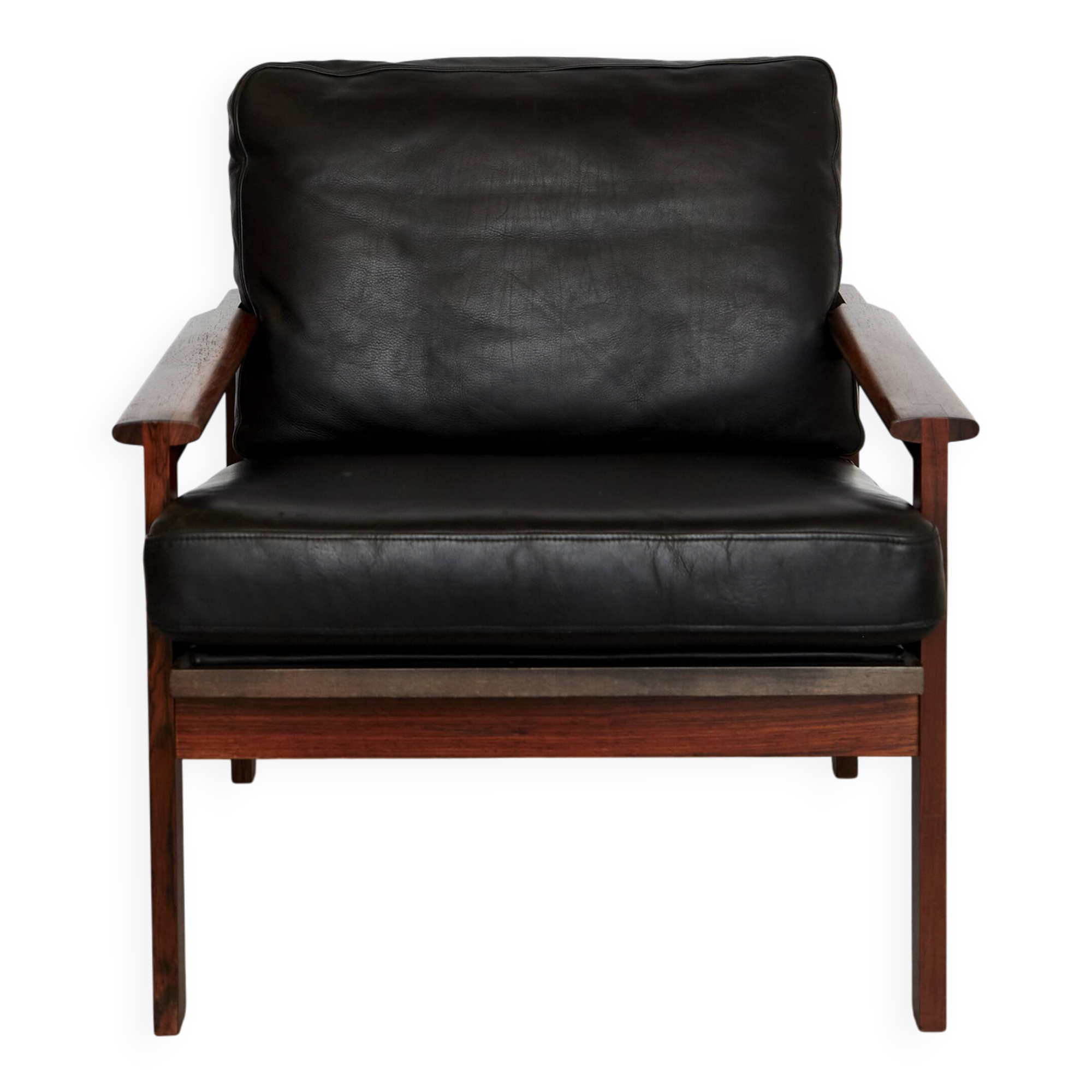Fauteuil Mid-Century "Capella" par Illum Wikkelsø pour Niels Eilersen
