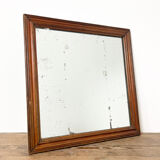 Antique foxed mirror square