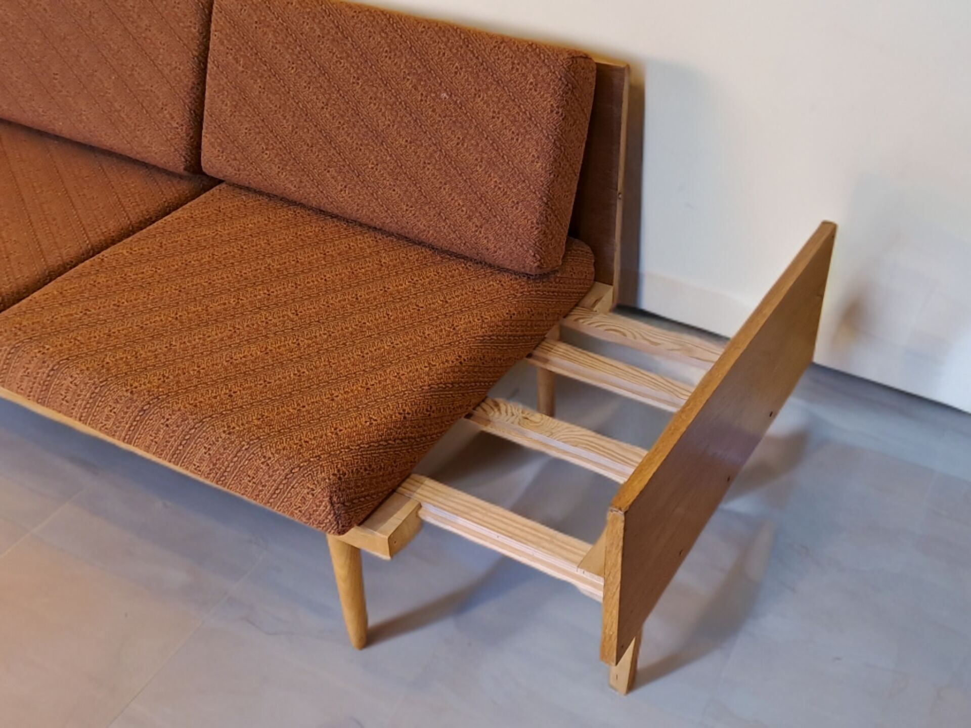Canapé daybed Vintage tchèque 1960s