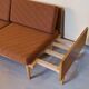 Canapé daybed Vintage tchèque 1960s