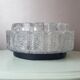 Vintage glass ceiling light from the 1960s