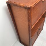 Secretary in wicker-style wicker rattan empire style