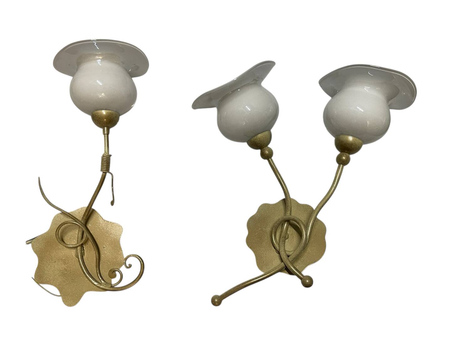 Murano Glass Sconces Set of 2 by Zonca 