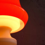 Variable Glass Table Lamp by Osvětlovací Sklo Czechoslovakia, 1960s