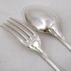 24 dessert spoons, Art Deco Ercuis