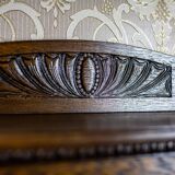 Large Oak Sideboard with Mirror, 1930s