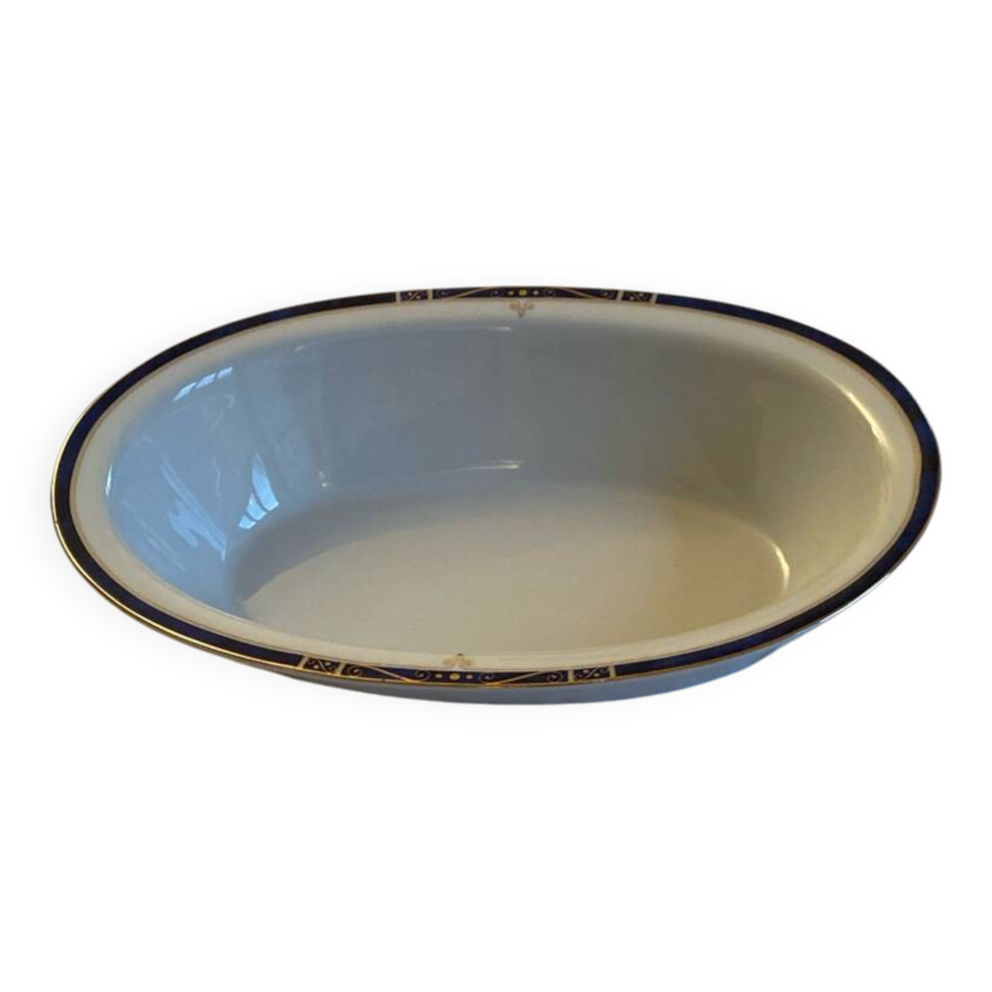 Small porcelain salad bowl
