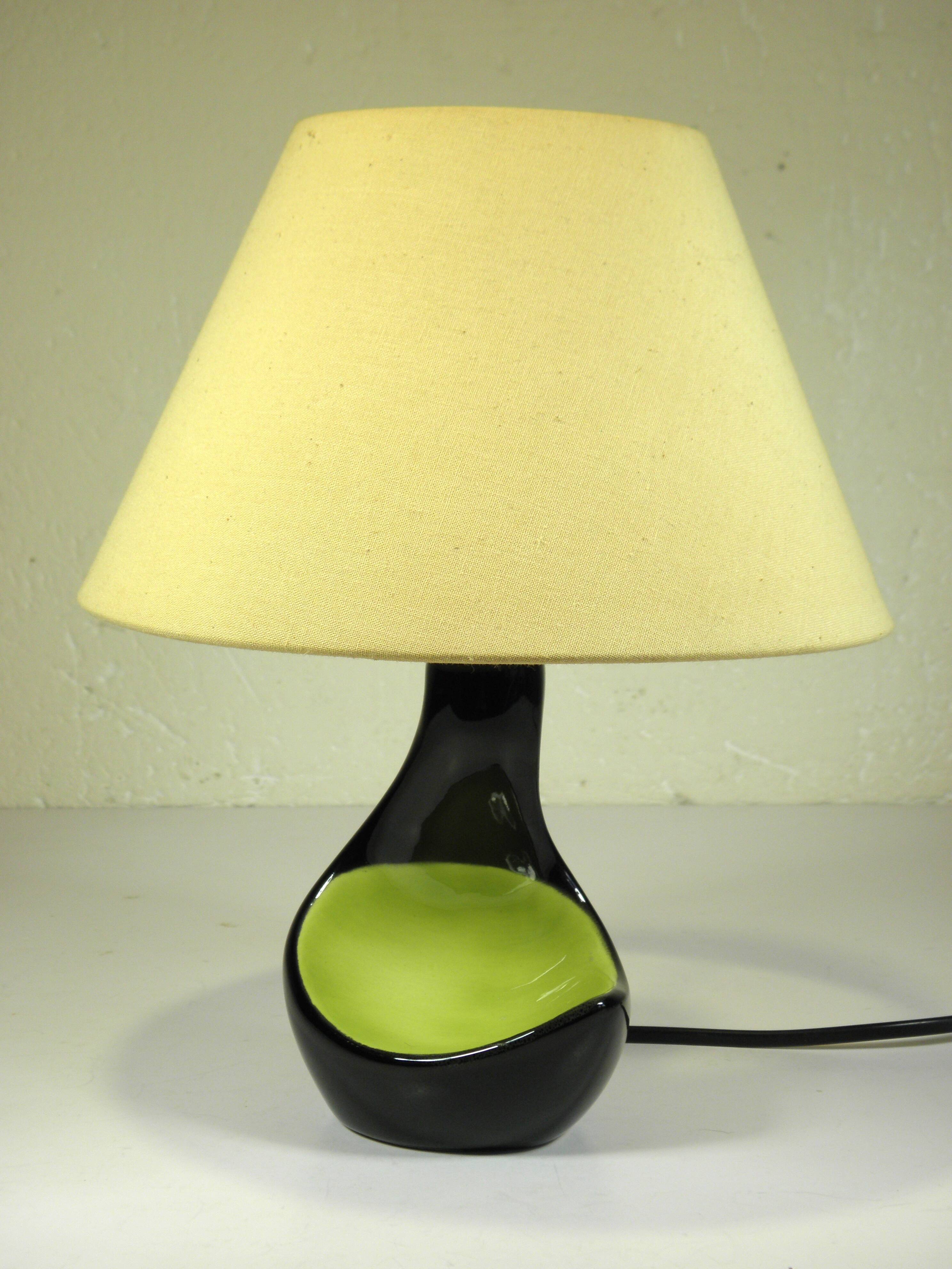 50s ceramic lamp