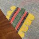 Modernist mid-century linen wall tapestry, Finland, 1960s