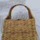 Panier en osier porte bouteille