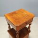 Antique Louis-Philippe bedside table in walnut, Italy, 19th century.
