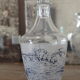 Carafe style toile de Jouy
