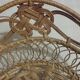 Large old oval wicker basket