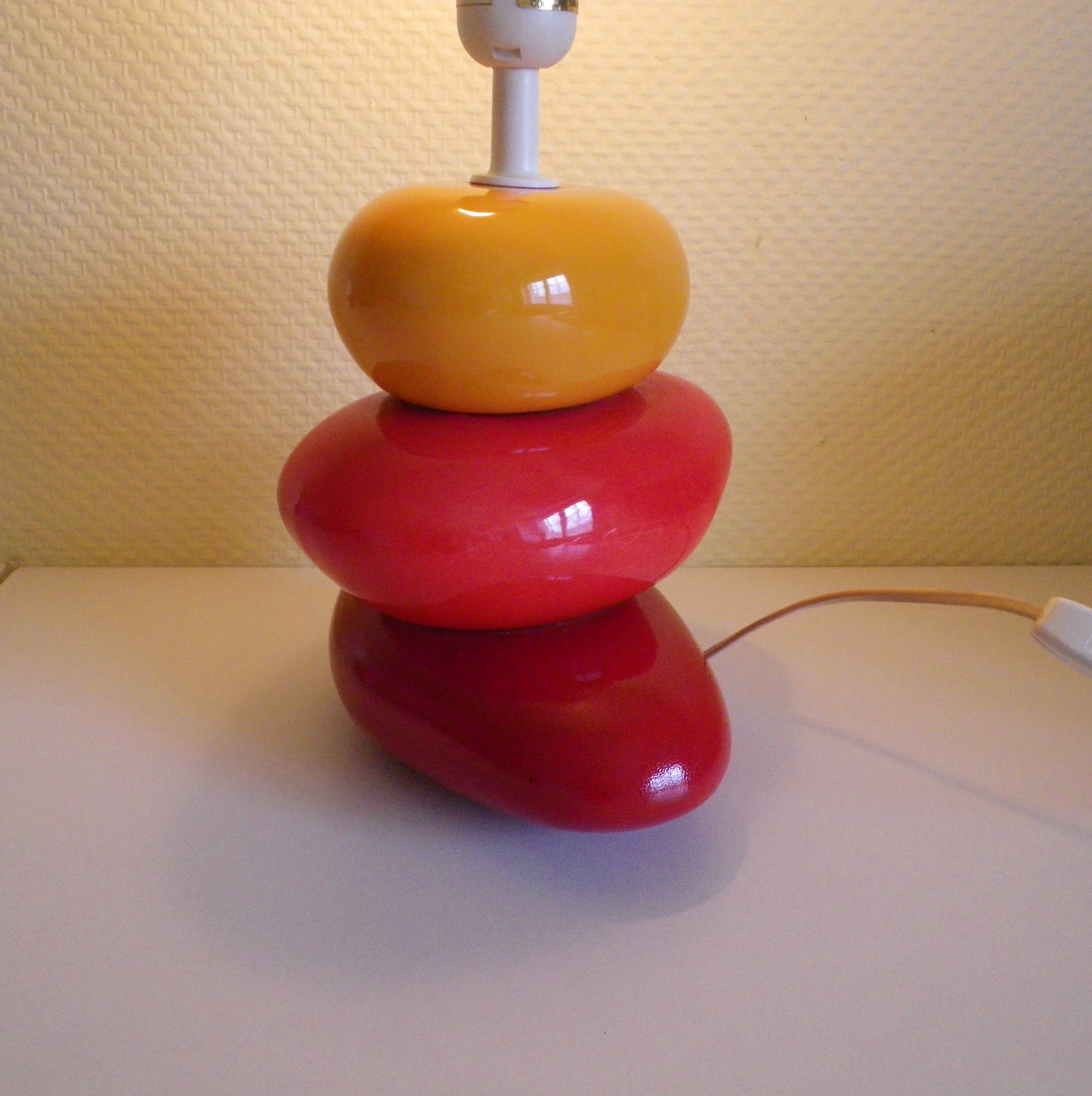 Pied de lampe 3 galets portugal