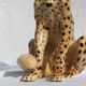 Italian 1970s porcelain cheetah