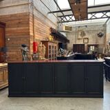 Large patinated workshop furniture