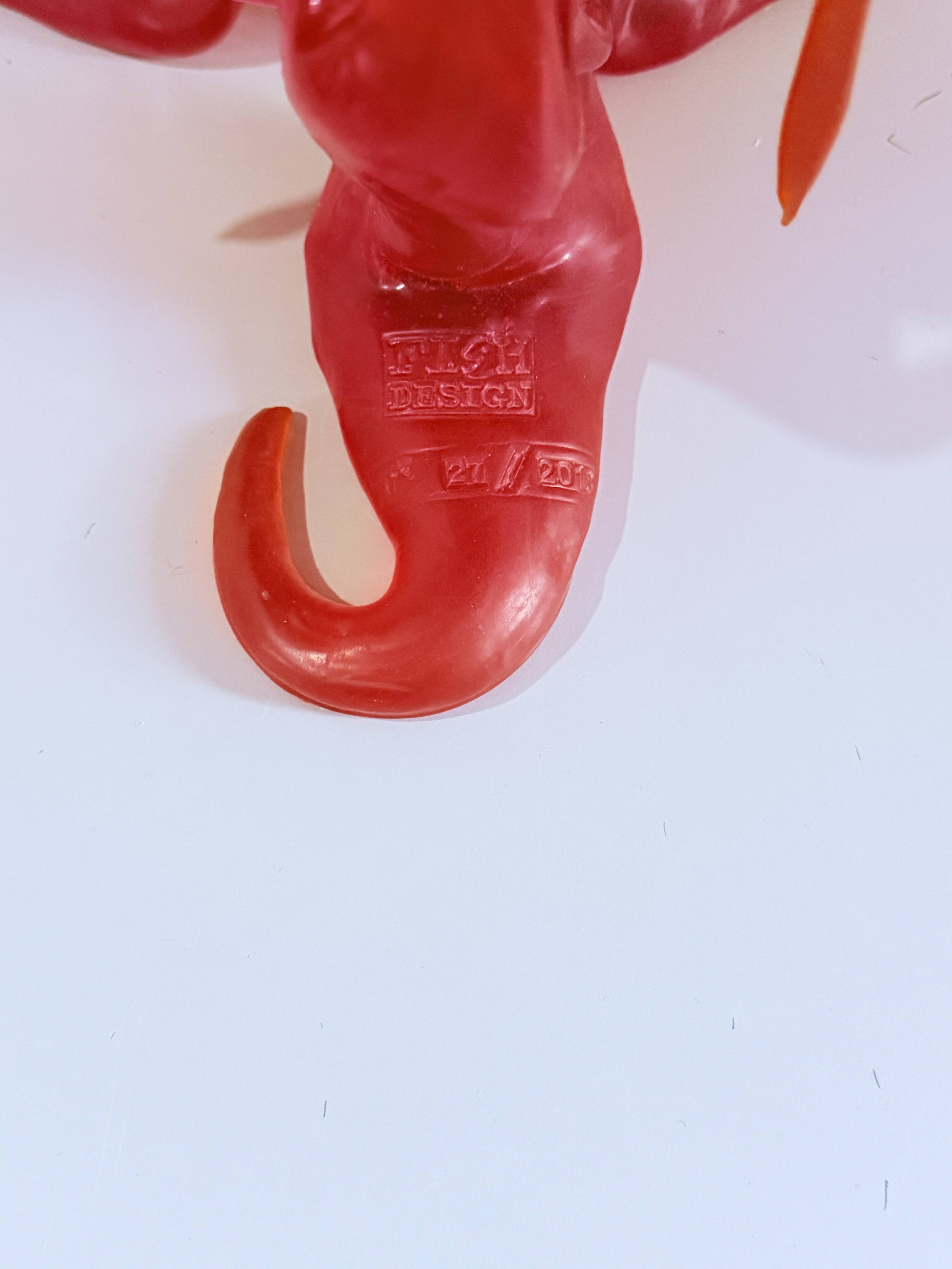 Fish Design by Gaetano Pesce - Clear Special Vase L - Limited edition